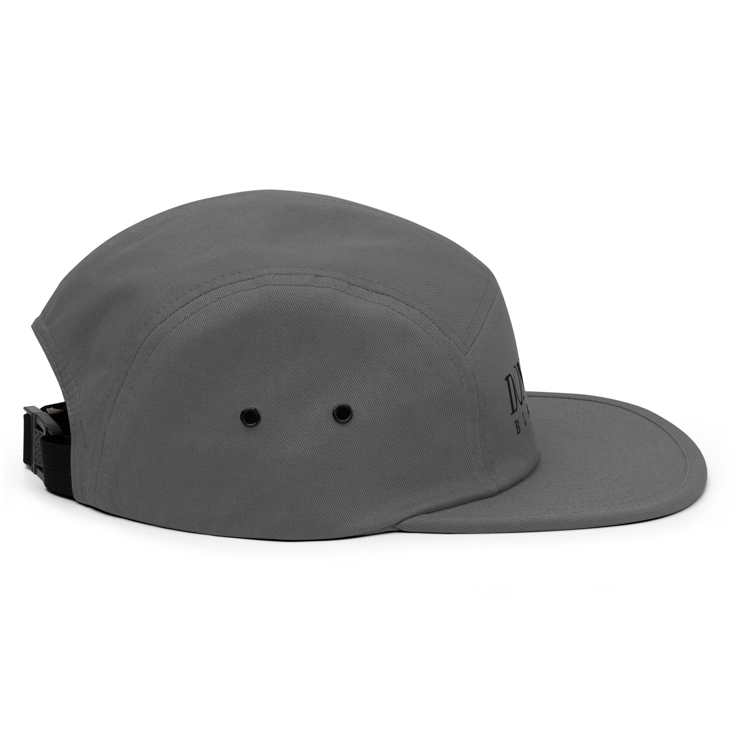 Donna Black Five Panel Cap