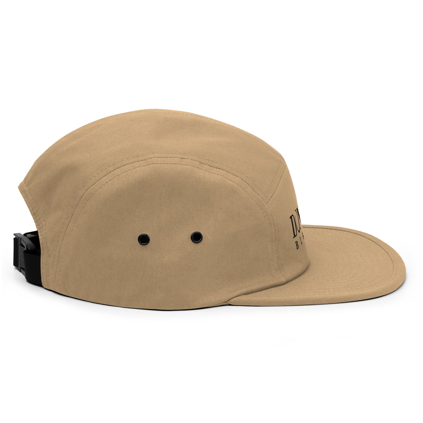 Donna Black Five Panel Cap