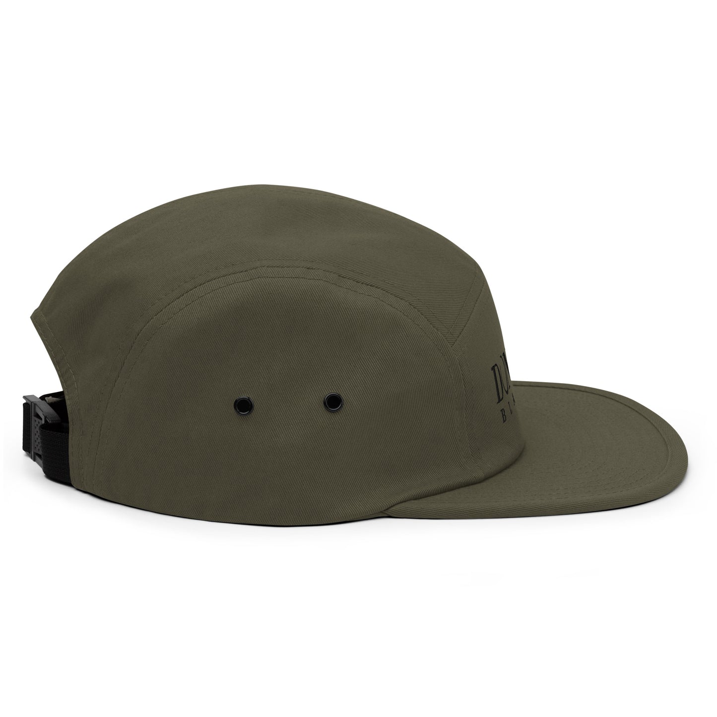 Donna Black Five Panel Cap