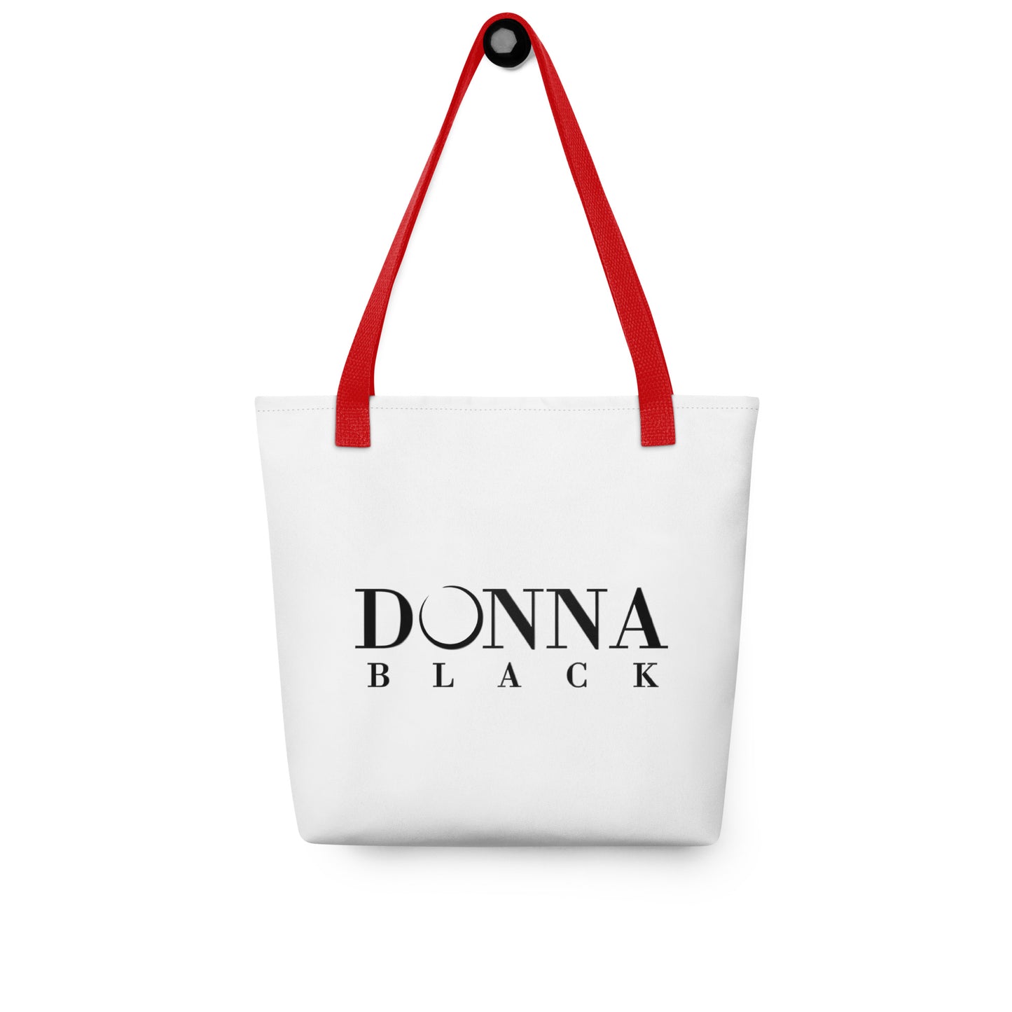 Donna Black Tote Bag