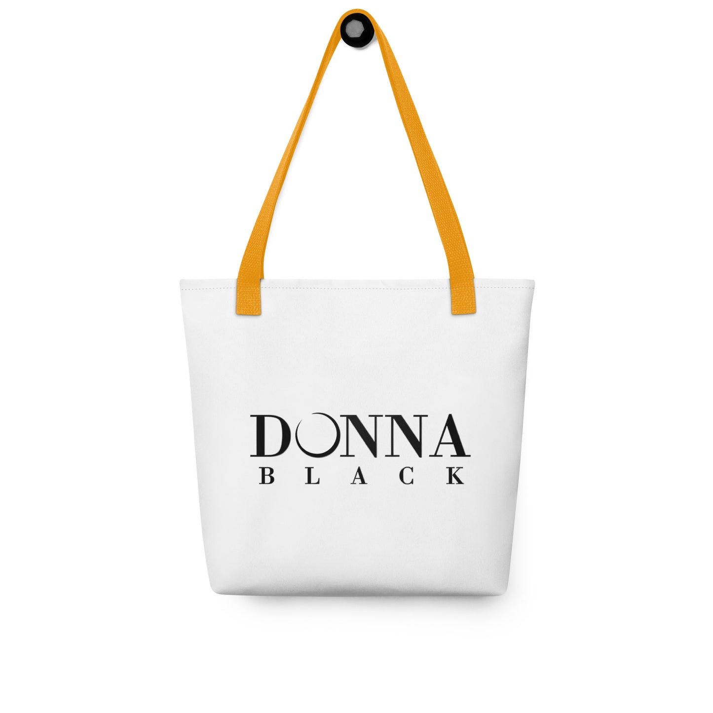 Donna Black Tote Bag