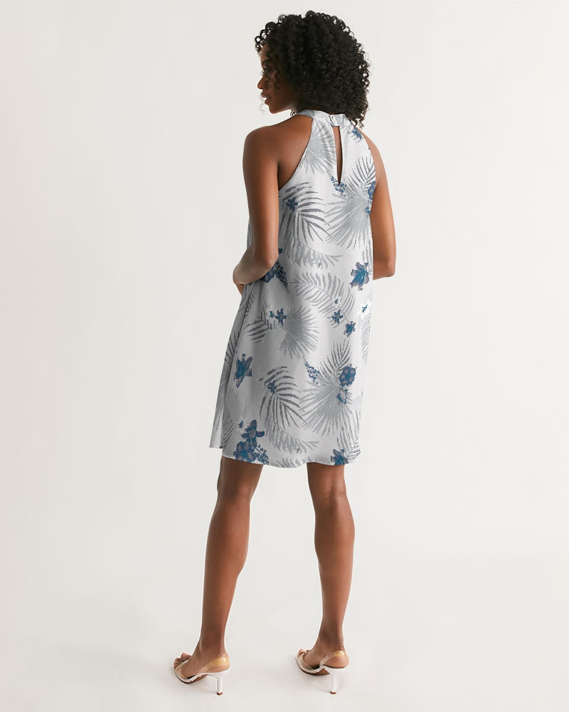 Find Your Coast® Palm Soul Casual Halter Dress