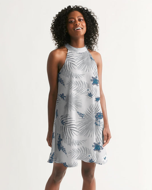 Find Your Coast® Palm Soul Casual Halter Dress