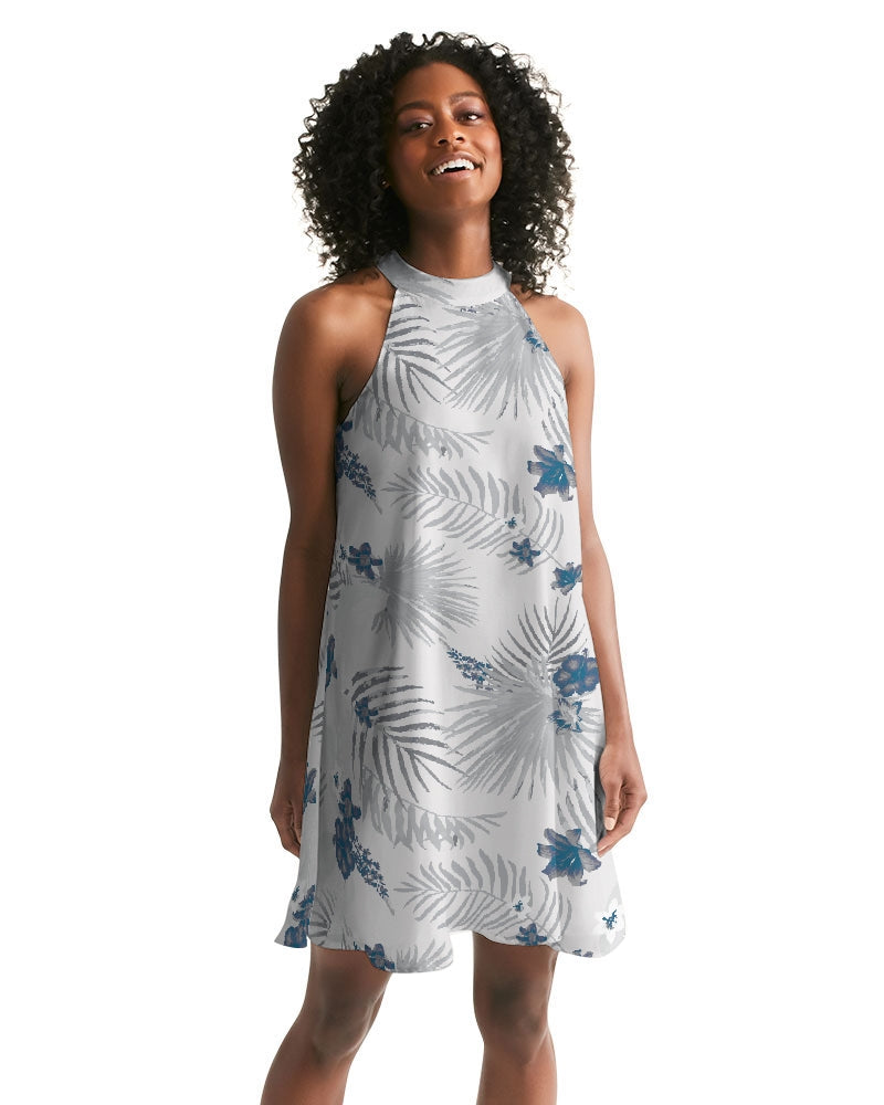 Find Your Coast® Palm Soul Casual Halter Dress
