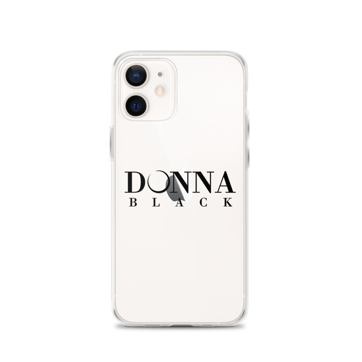 Donna Black Clear Case for iPhone®