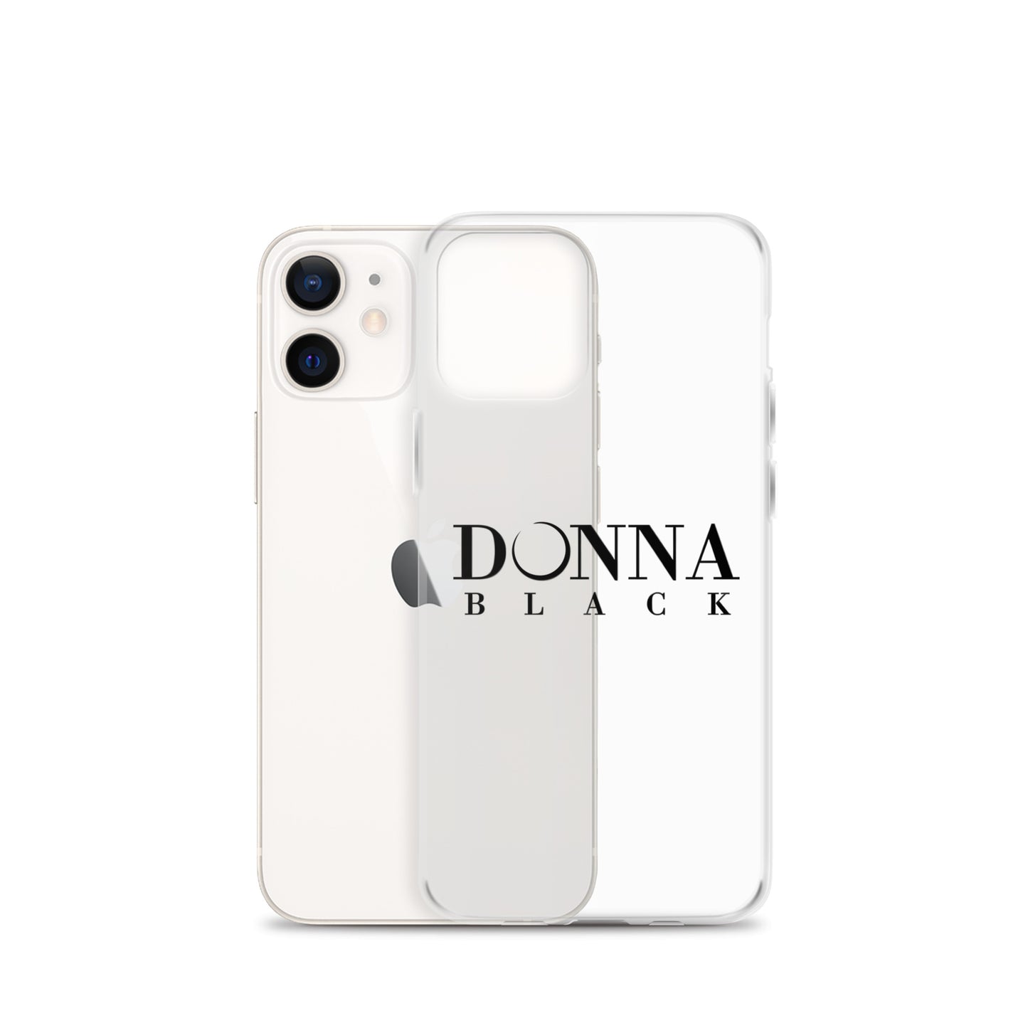 Donna Black Clear Case for iPhone®