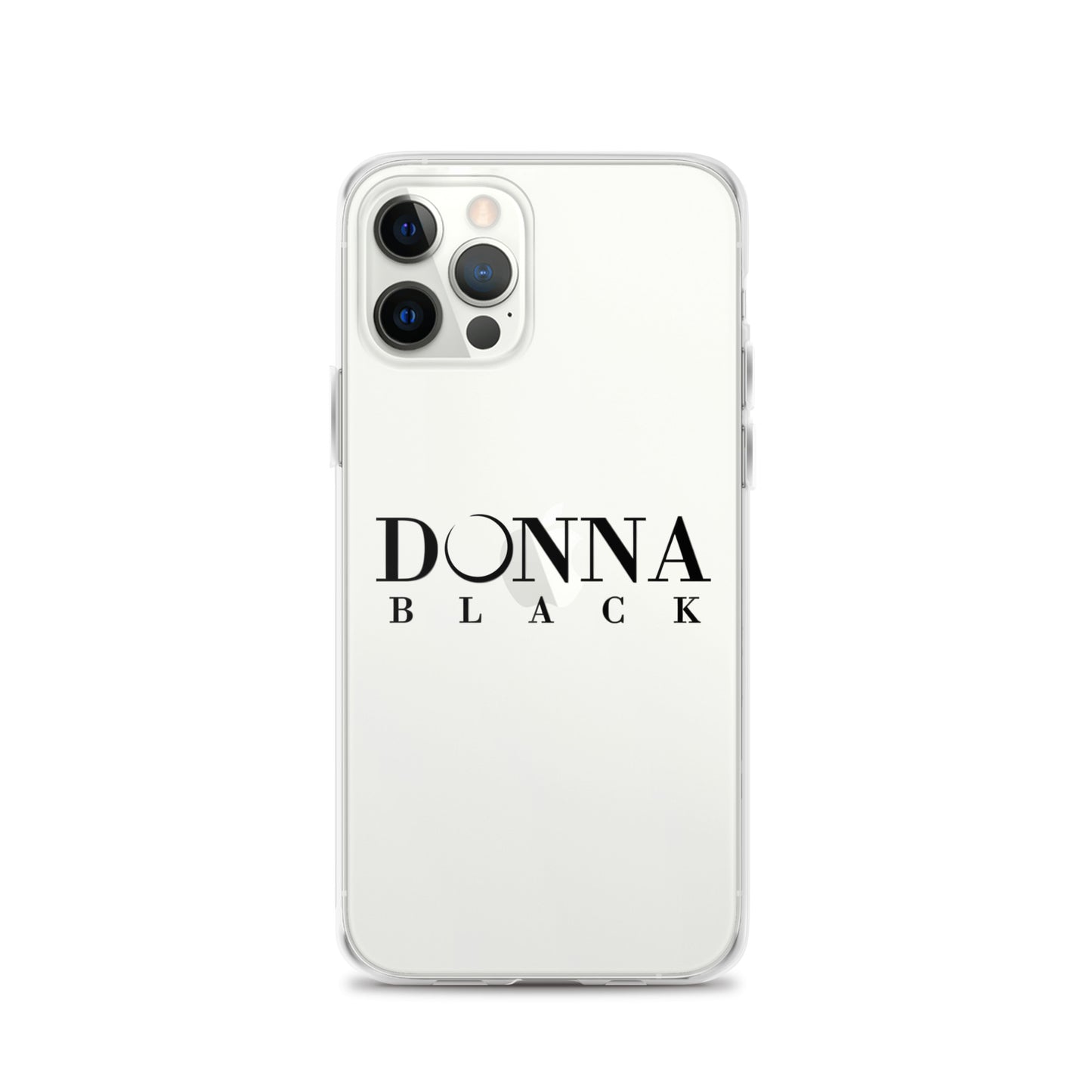 Donna Black Clear Case for iPhone®