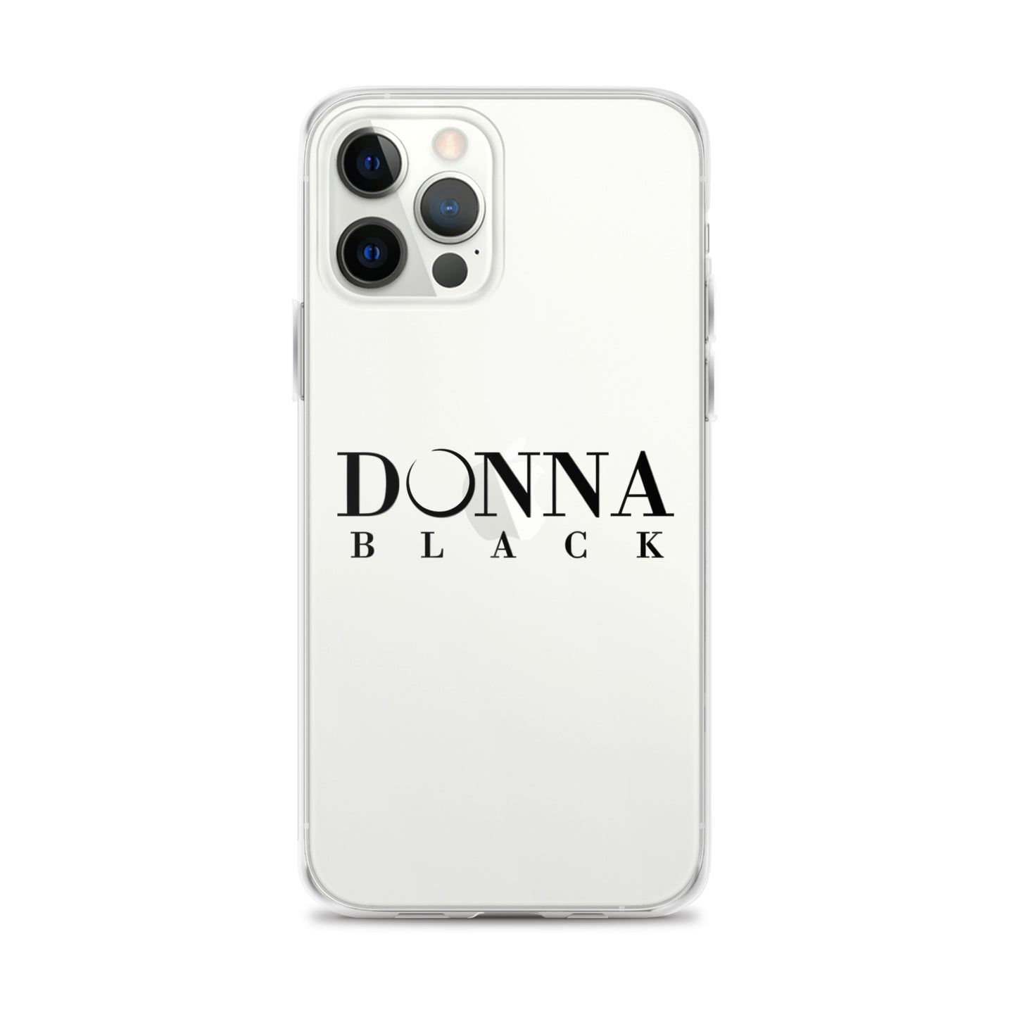 Donna Black Clear Case for iPhone®
