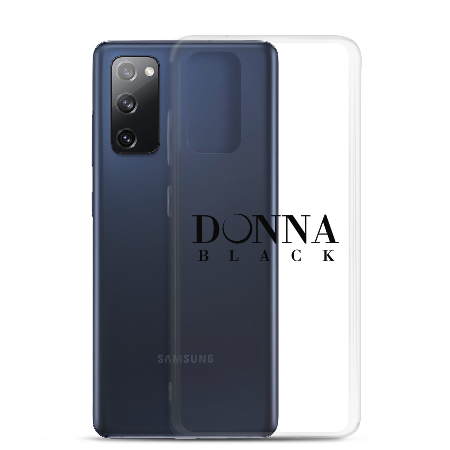 Donna Black Clear Case for Samsung®