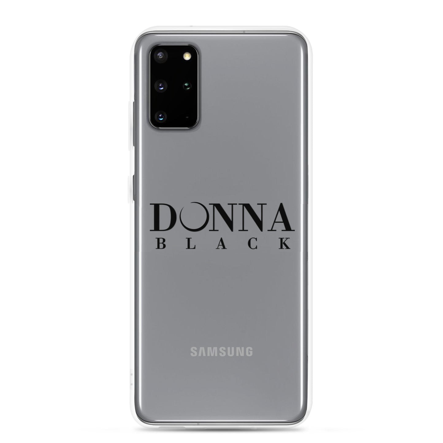 Donna Black Clear Case for Samsung®