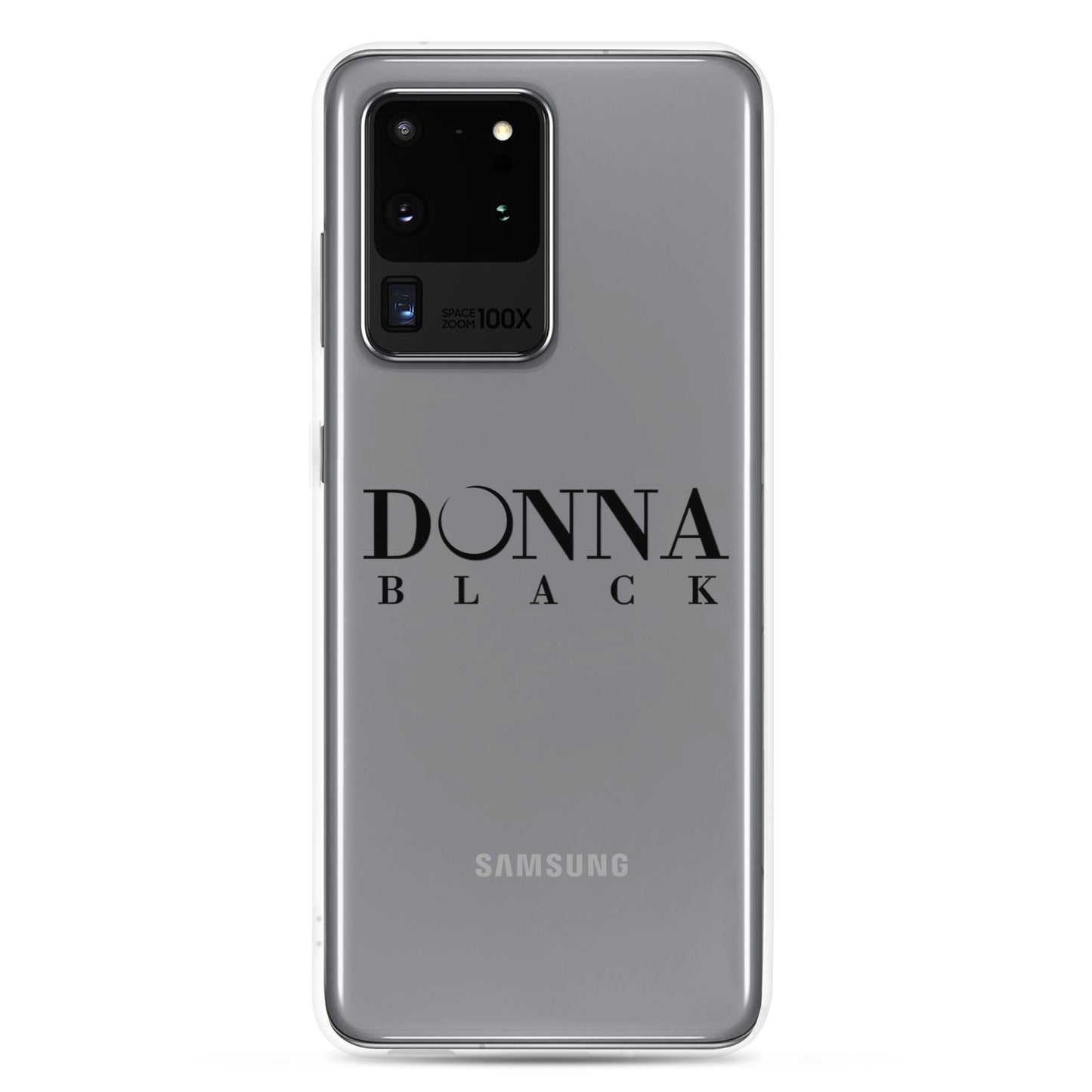 Donna Black Clear Case for Samsung®