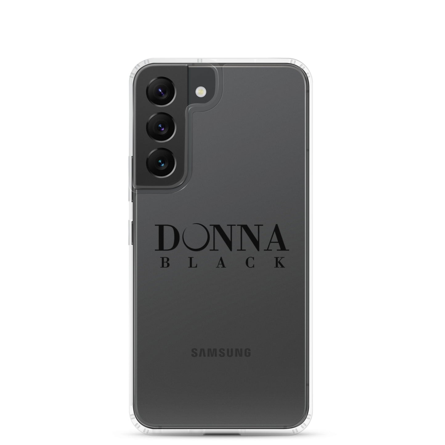 Donna Black Clear Case for Samsung®