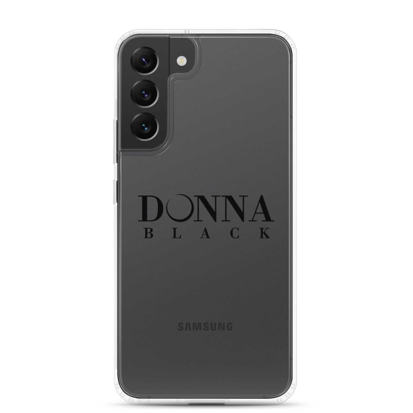 Donna Black Clear Case for Samsung®