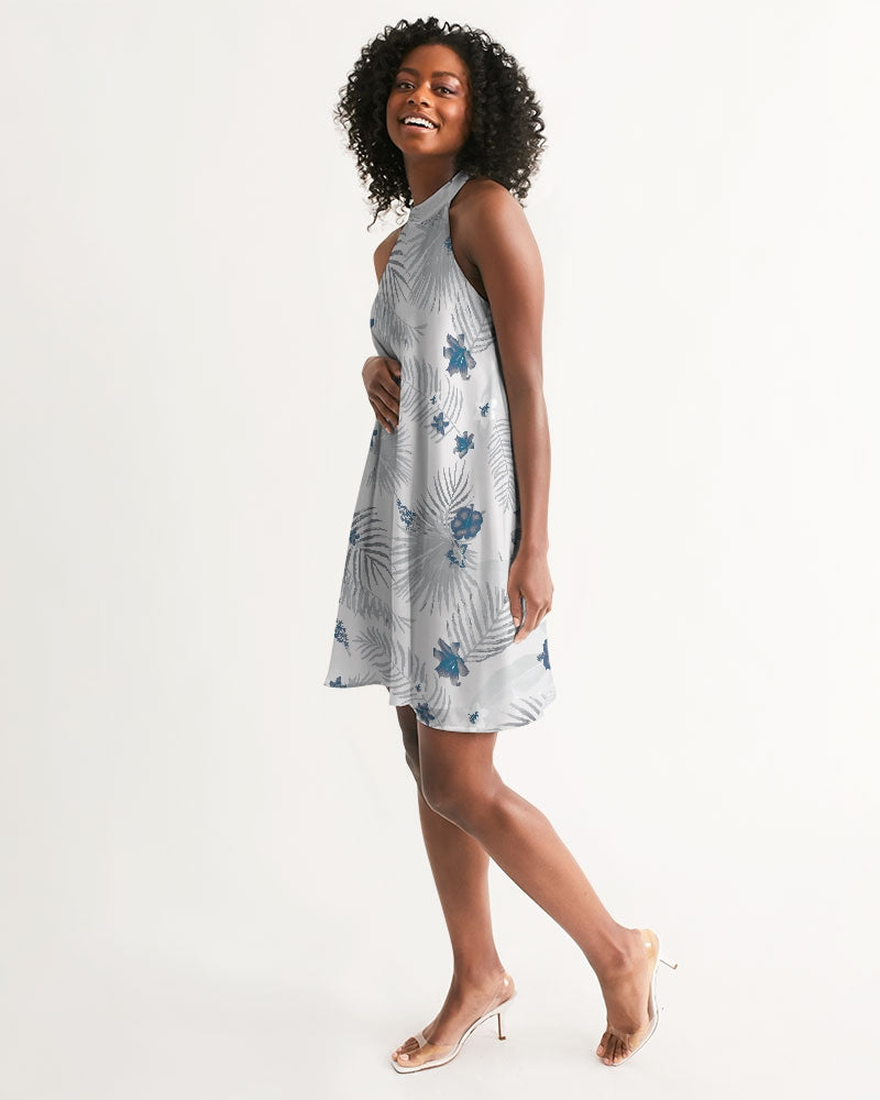 Find Your Coast® Palm Soul Casual Halter Dress