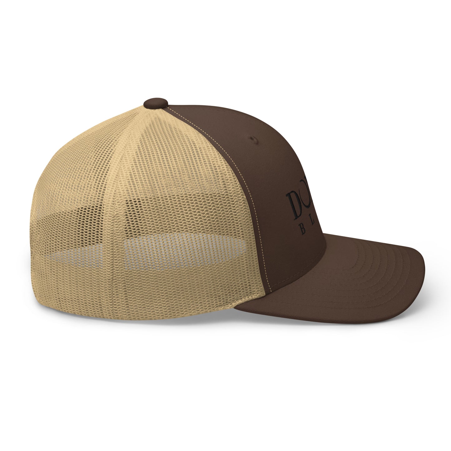 Donna Black Trucker Cap