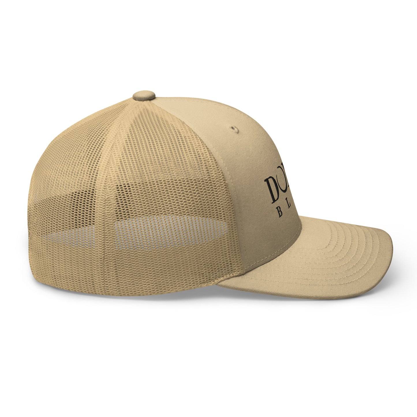 Donna Black Trucker Cap