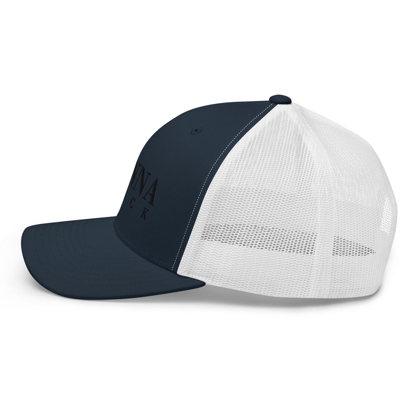 Donna Black Trucker Cap
