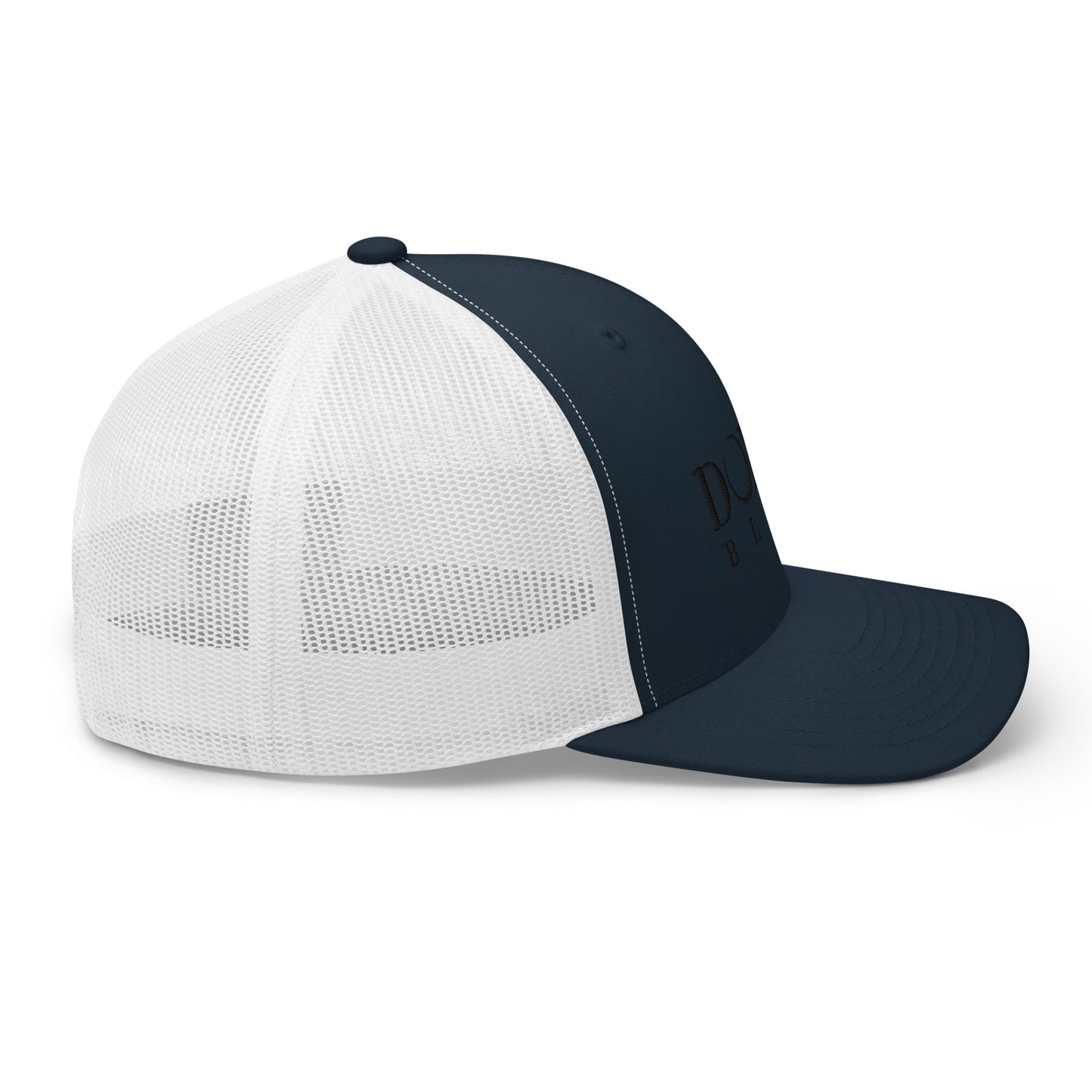 Donna Black Trucker Cap