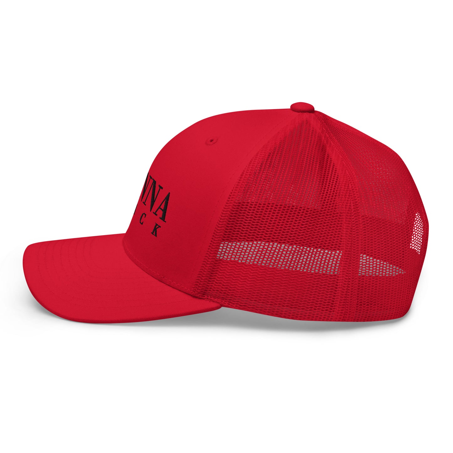 Donna Black Trucker Cap