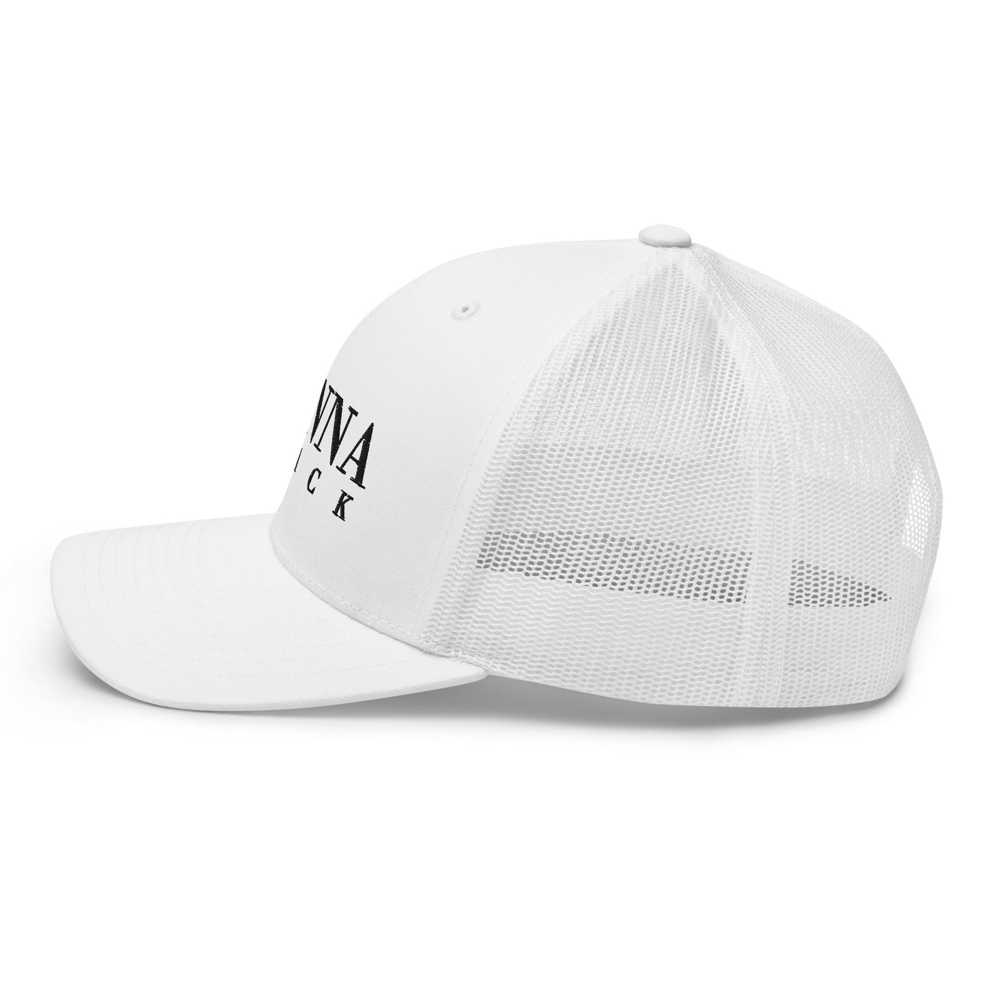 Donna Black Trucker Cap
