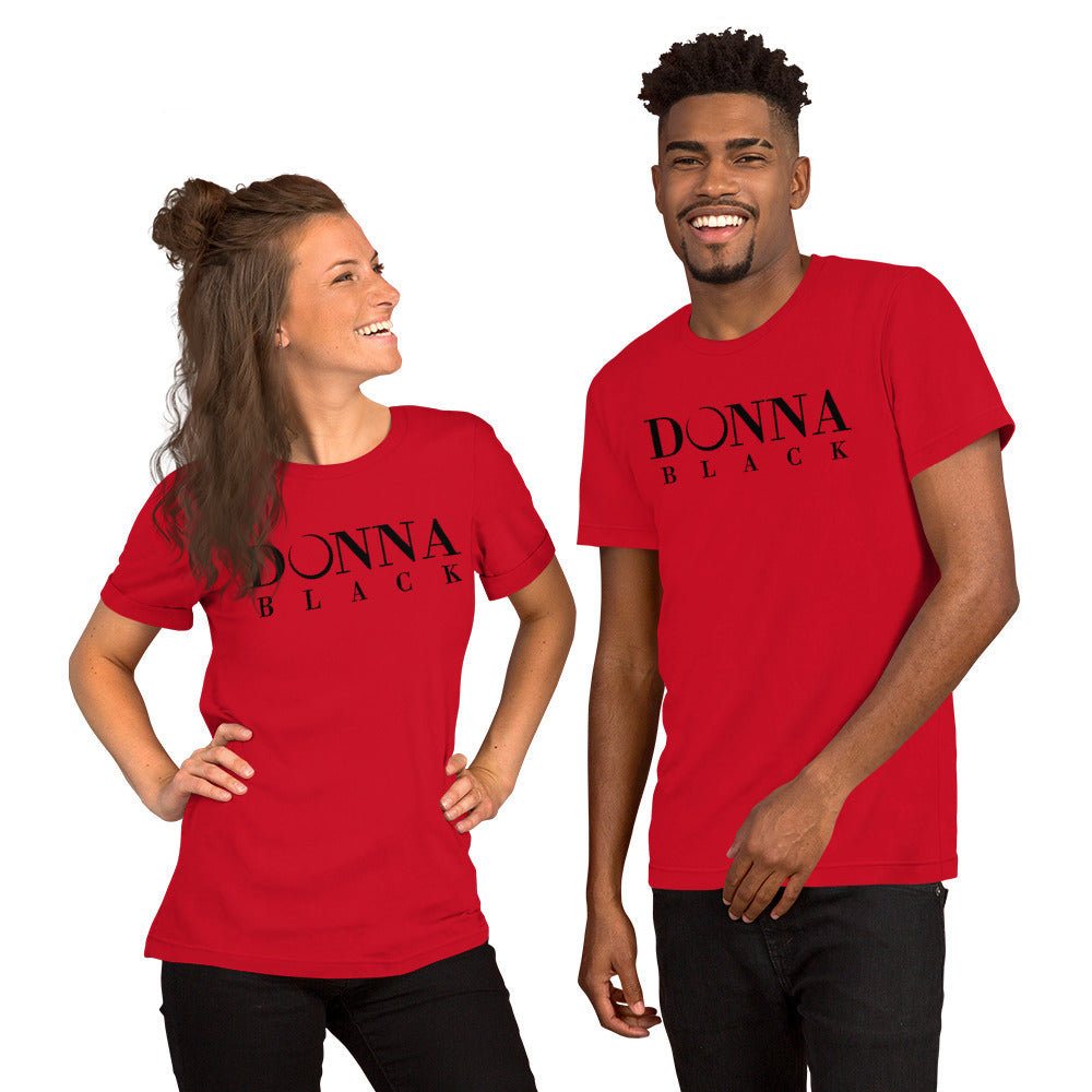 Donna Black Unisex T-Shirt