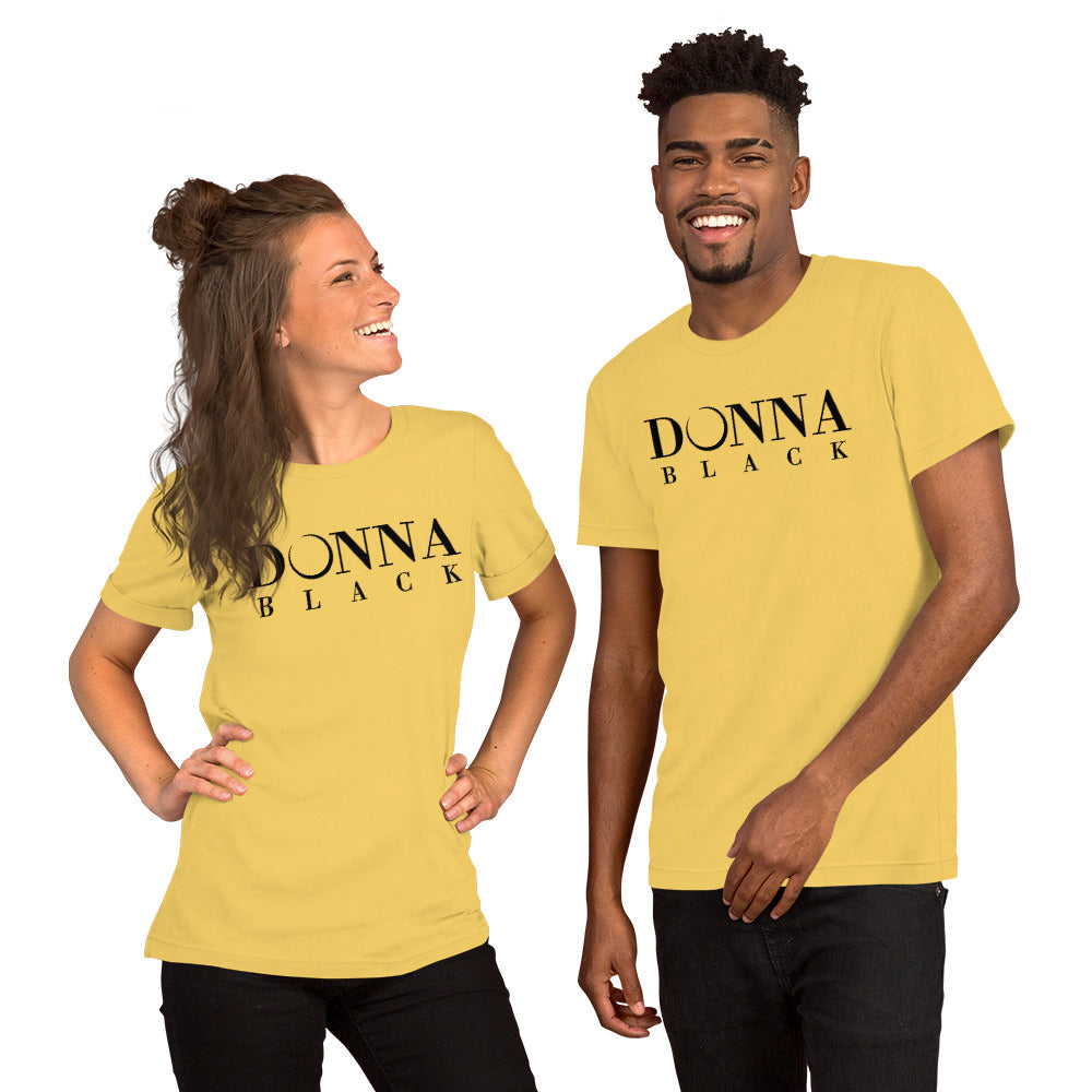 Donna Black Unisex T-Shirt