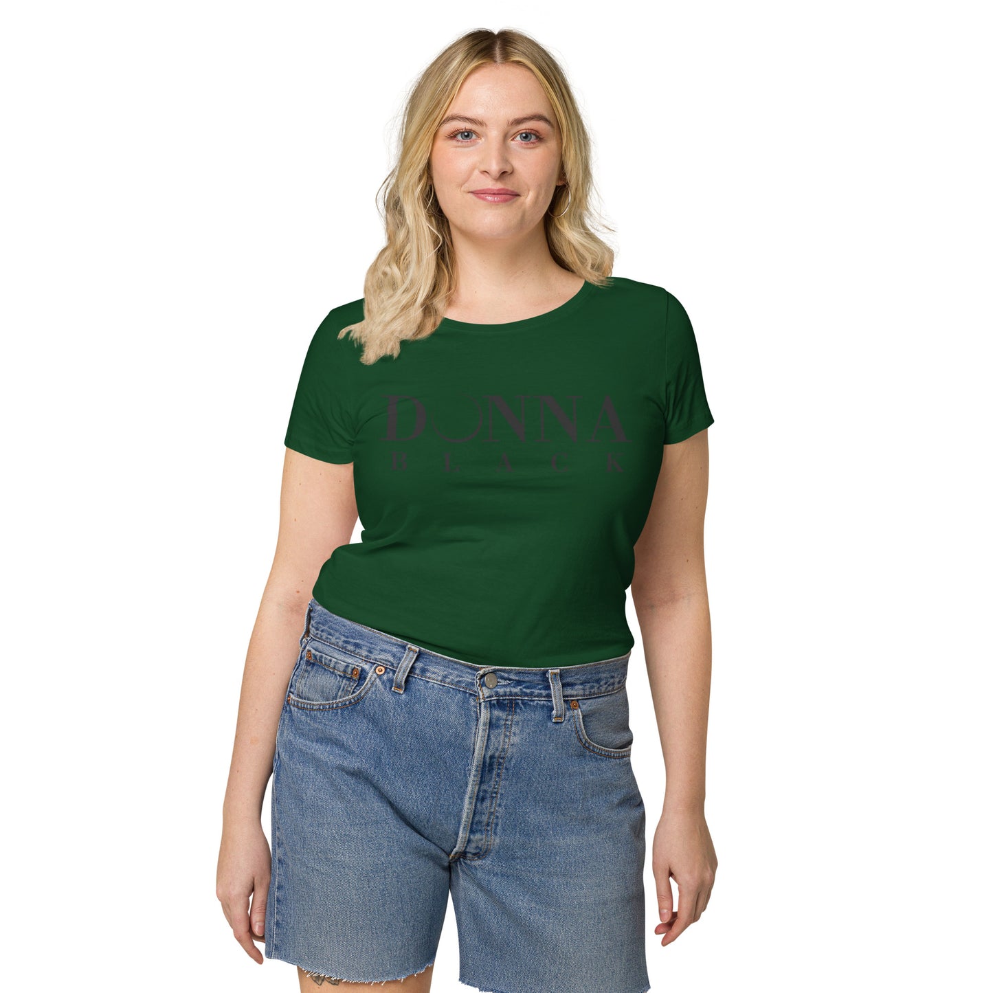 Donna Black Women’s Basic Organic T-Shirt