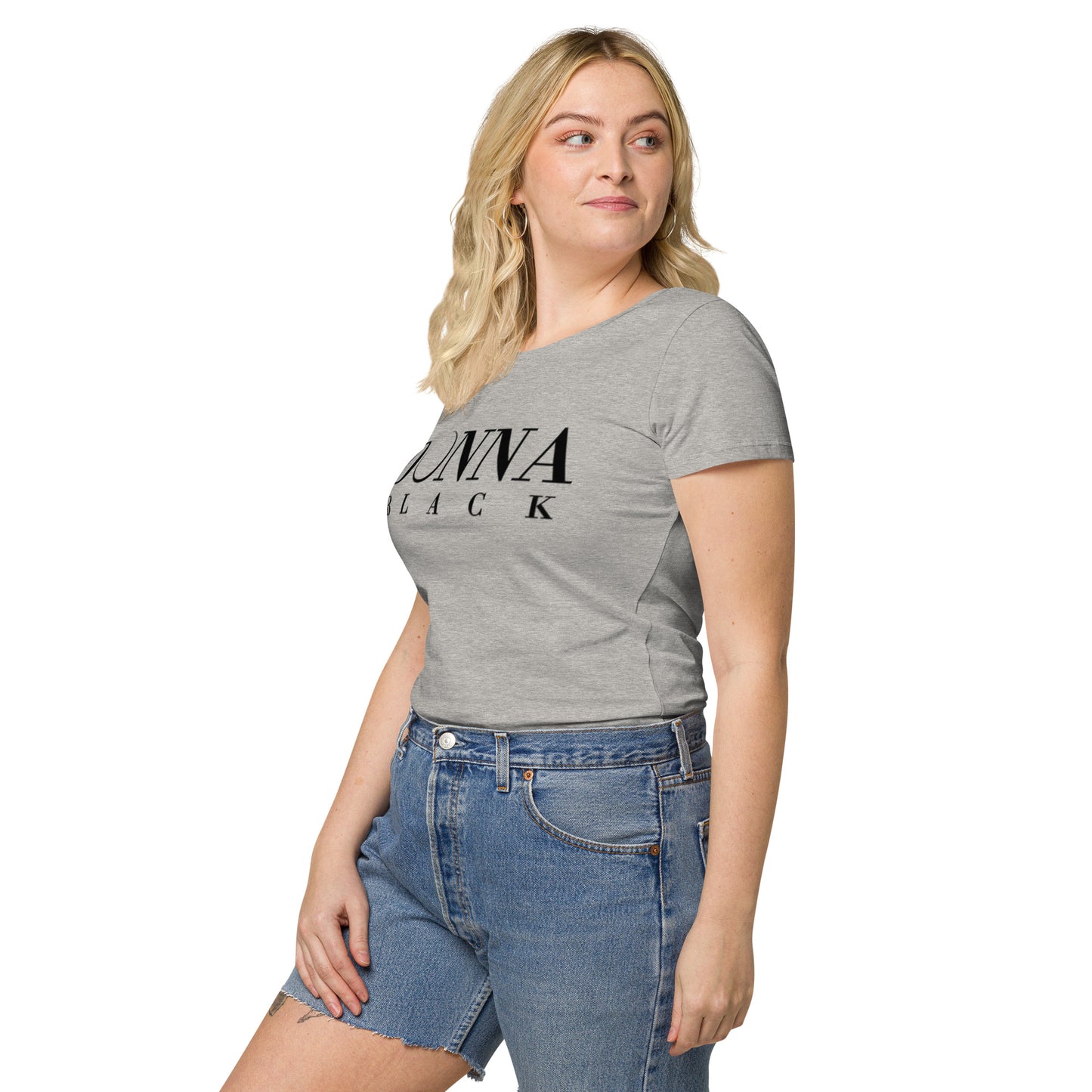 Donna Black Women’s Basic Organic T-Shirt