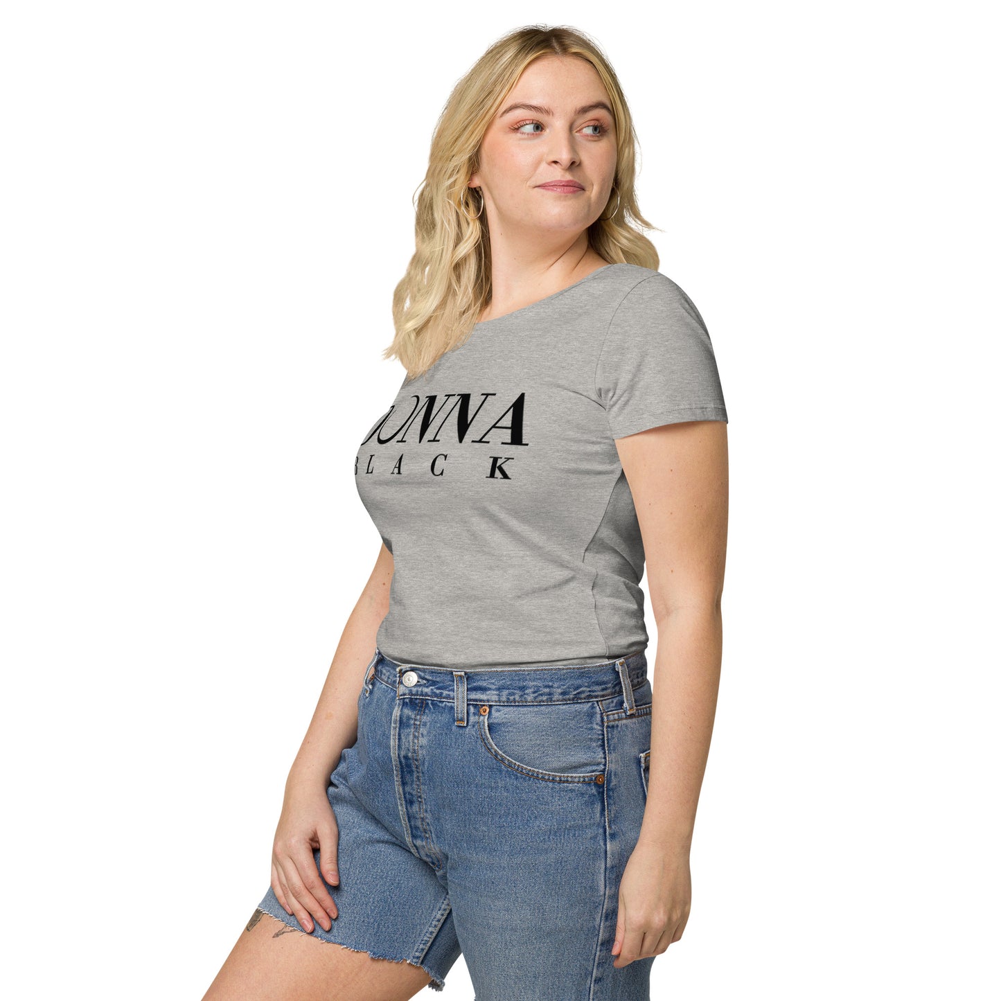 Donna Black Women’s Basic Organic T-Shirt