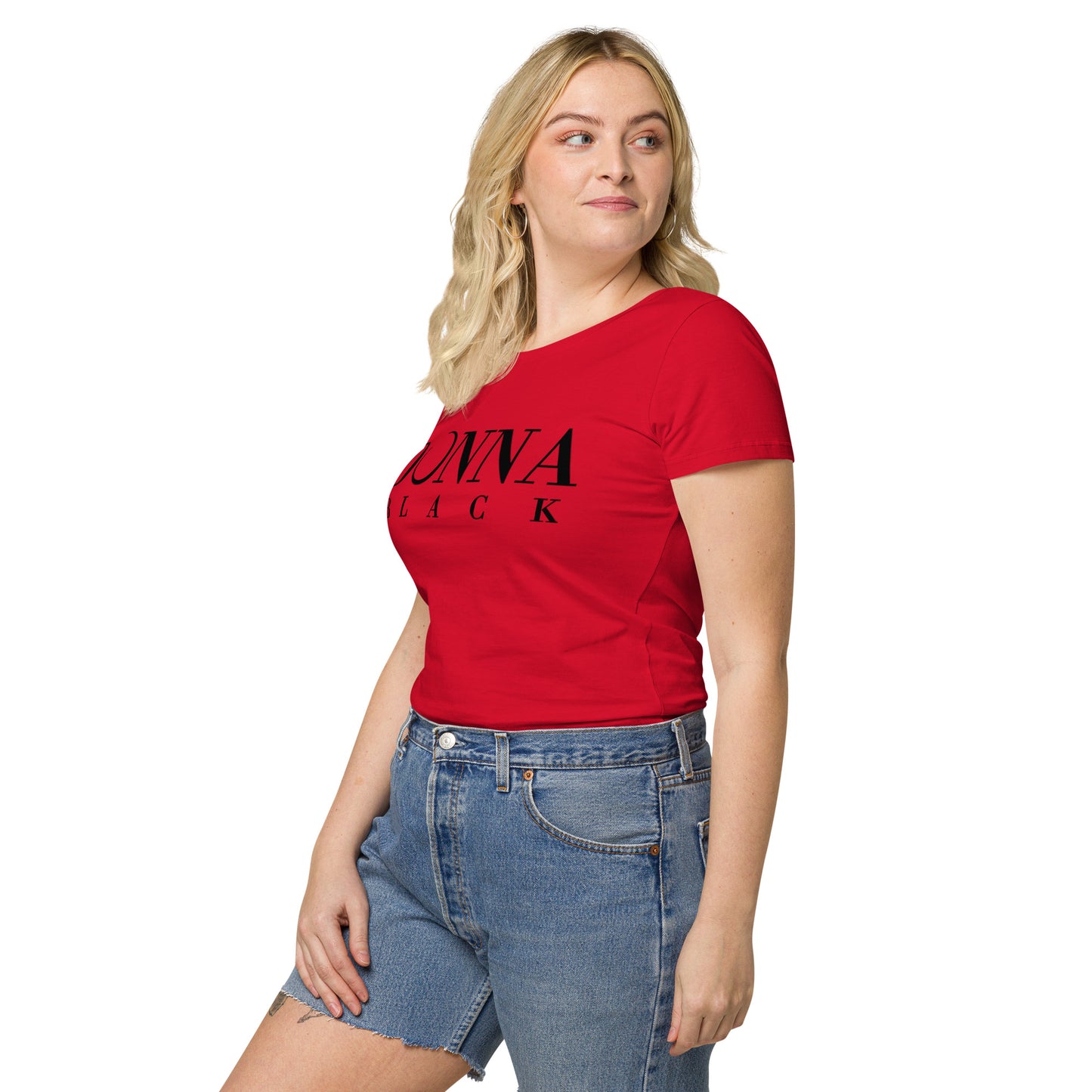 Donna Black Women’s Basic Organic T-Shirt