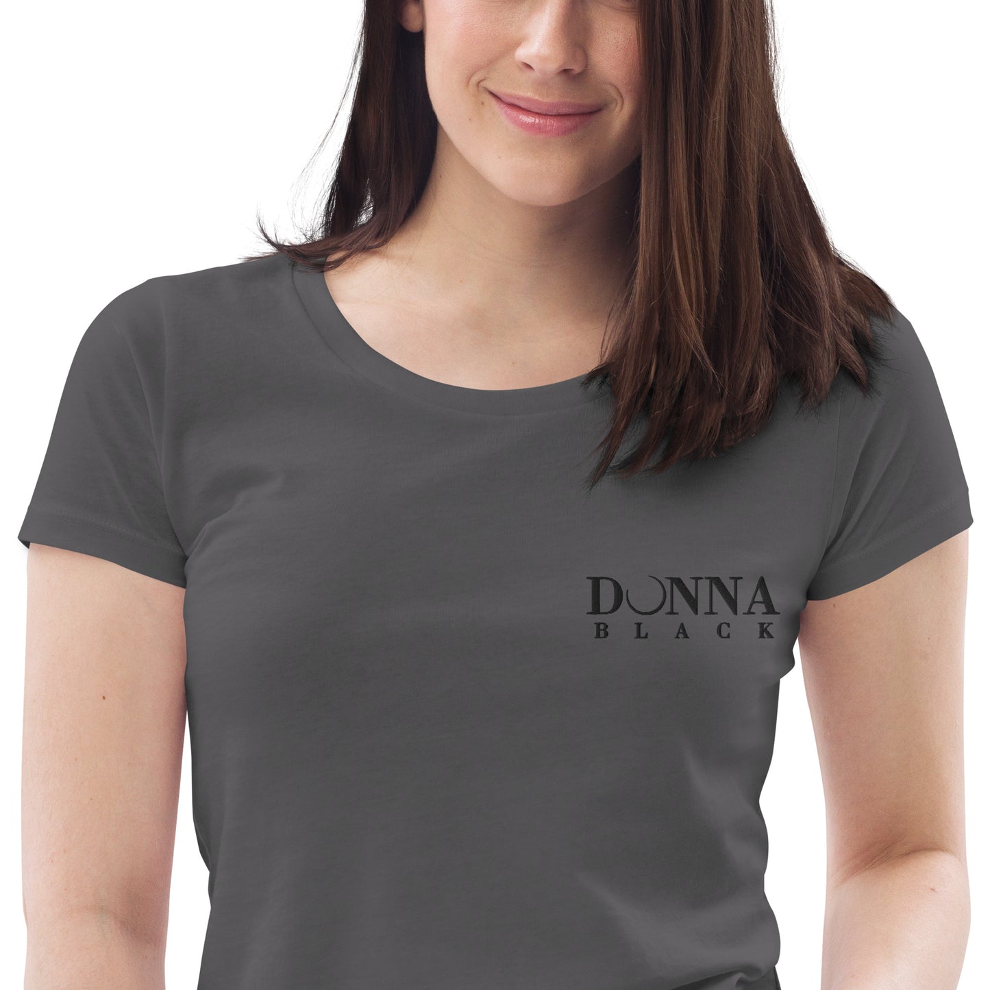 Donna Black Women's Fitted Eco Tee