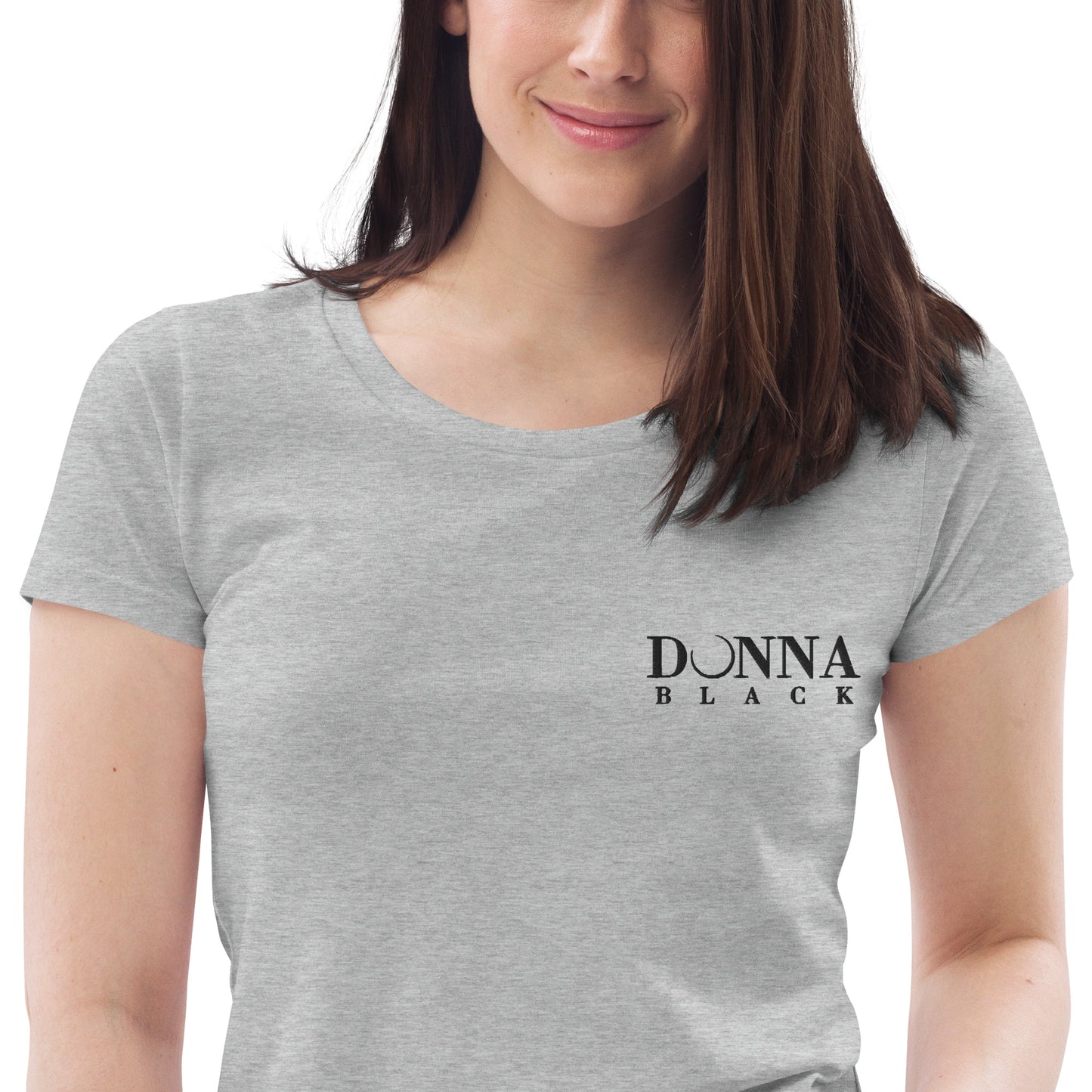 Donna Black Women's Fitted Eco Tee