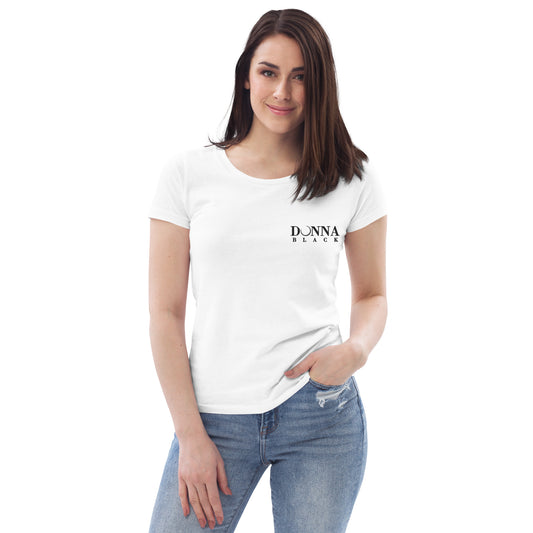 Donna Black Women's Fitted Eco Tee