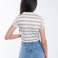 Crop Polo Tee