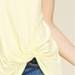 Short Sleeve Knot Tunic