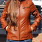 Leather Jacket for Women - Leather Genuine