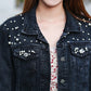Pearl Casual Denim Jacket for Women