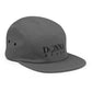 Donna Black Five Panel Cap