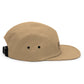 Donna Black Five Panel Cap