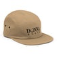 Donna Black Five Panel Cap