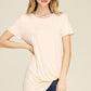 Short Sleeve Knot Tunic