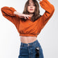 Fresh Crop Top Sweatshirt