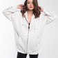 Oversize Zipped Hoodie