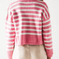 Lightweight Stripe Cardigan in Pink