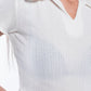 Crop Polo Tee