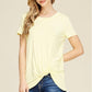 Short Sleeve Knot Tunic