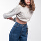 Fresh Crop Top Sweatshirt