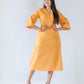 Yellow Midi dress