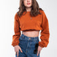 Fresh Crop Top Sweatshirt