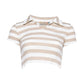 Crop Polo Tee